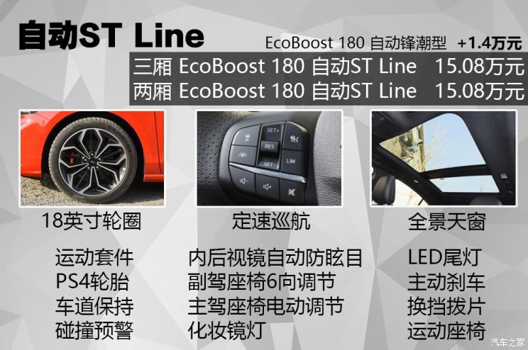 长安福特 福克斯 2021款 三厢 EcoBoost 180 自动ST Line